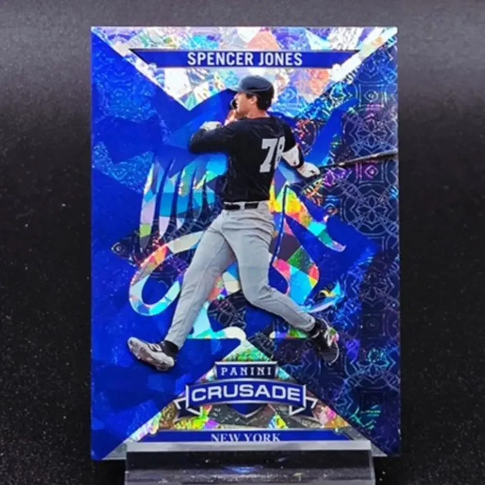 Spencer Jones Crusade Blue Ice Talisman Green New York Yankees Top Prospect